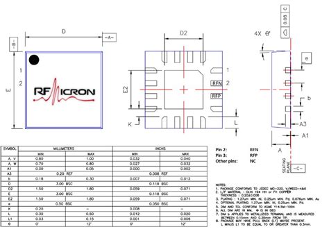 RFMicron Application Note AN002F38 